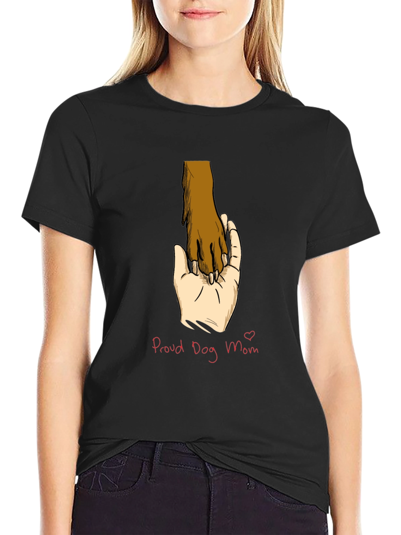 Proud Dog Mom Graphic Tee