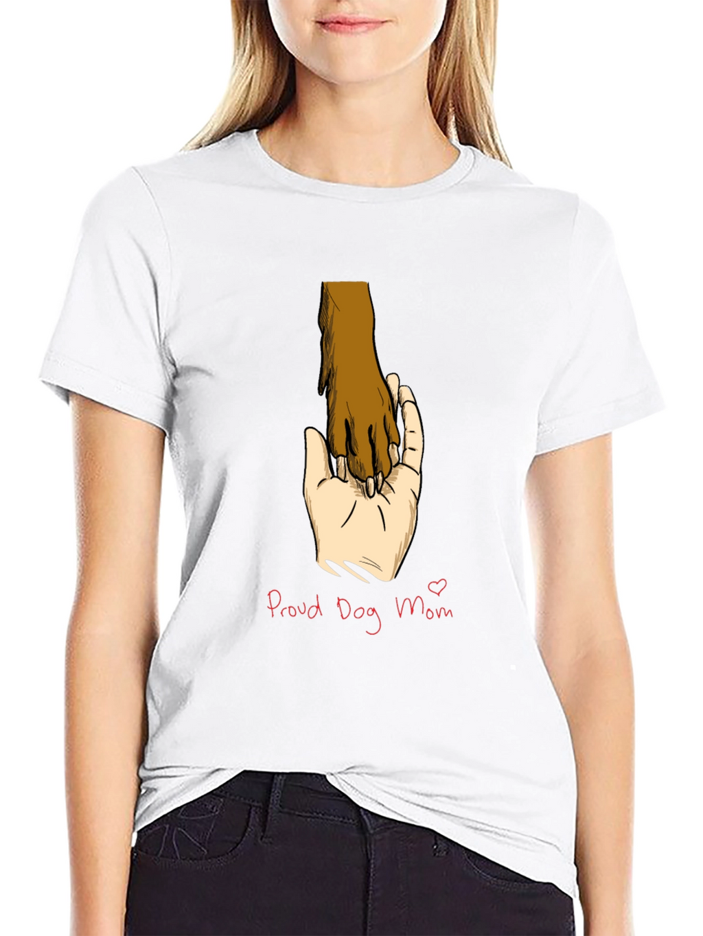 Proud Dog Mom Graphic Tee