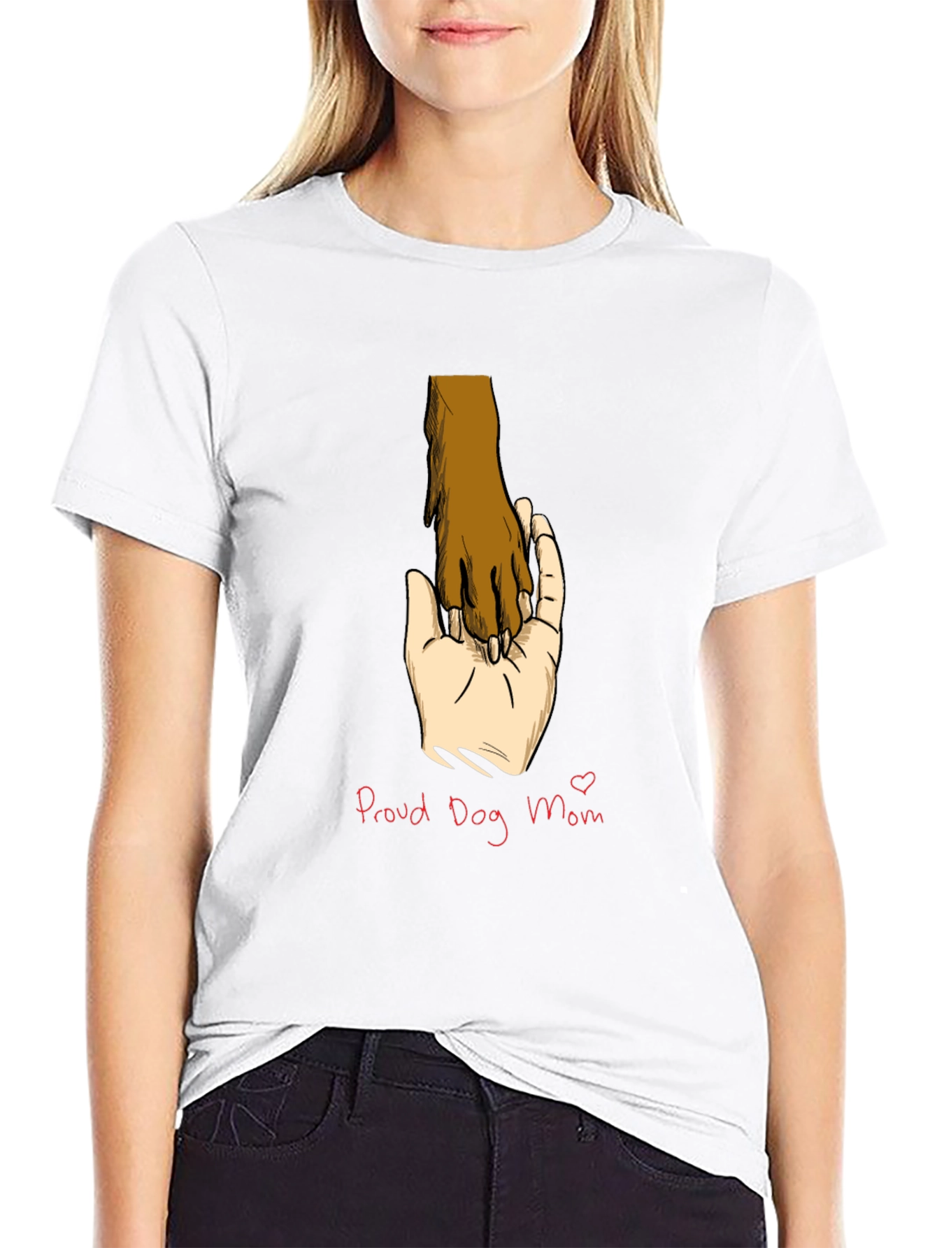 Proud Dog Mom Graphic Tee