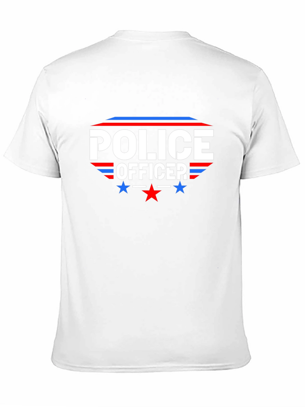 Police Officer Graphic T-Shirt