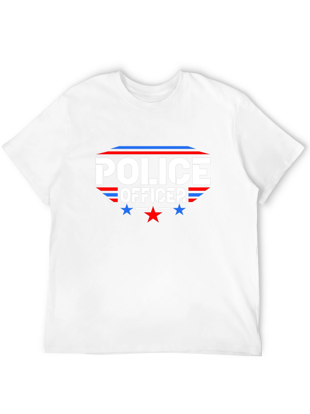 Police Officer Graphic T-Shirt