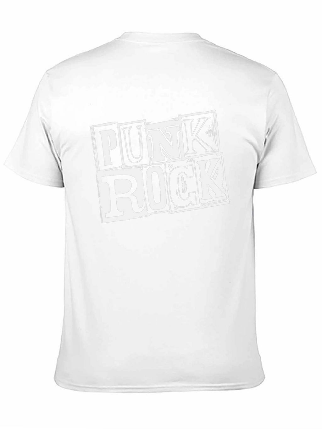 Punk Rock Graphic T-Shirt - Black
