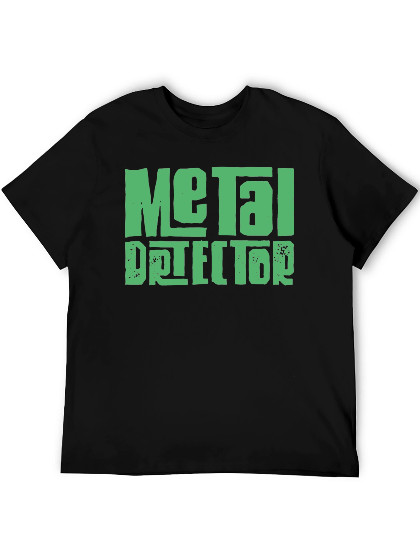 Metal Detector Graphic Tee - Black T-Shirt