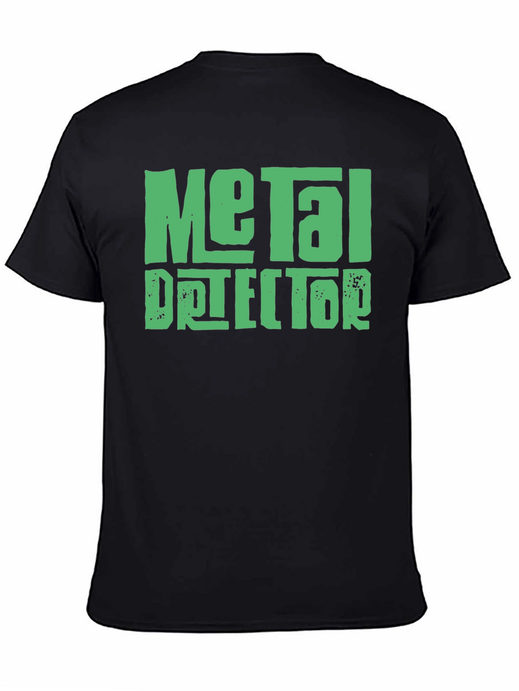 Metal Detector Graphic Tee - Black T-Shirt