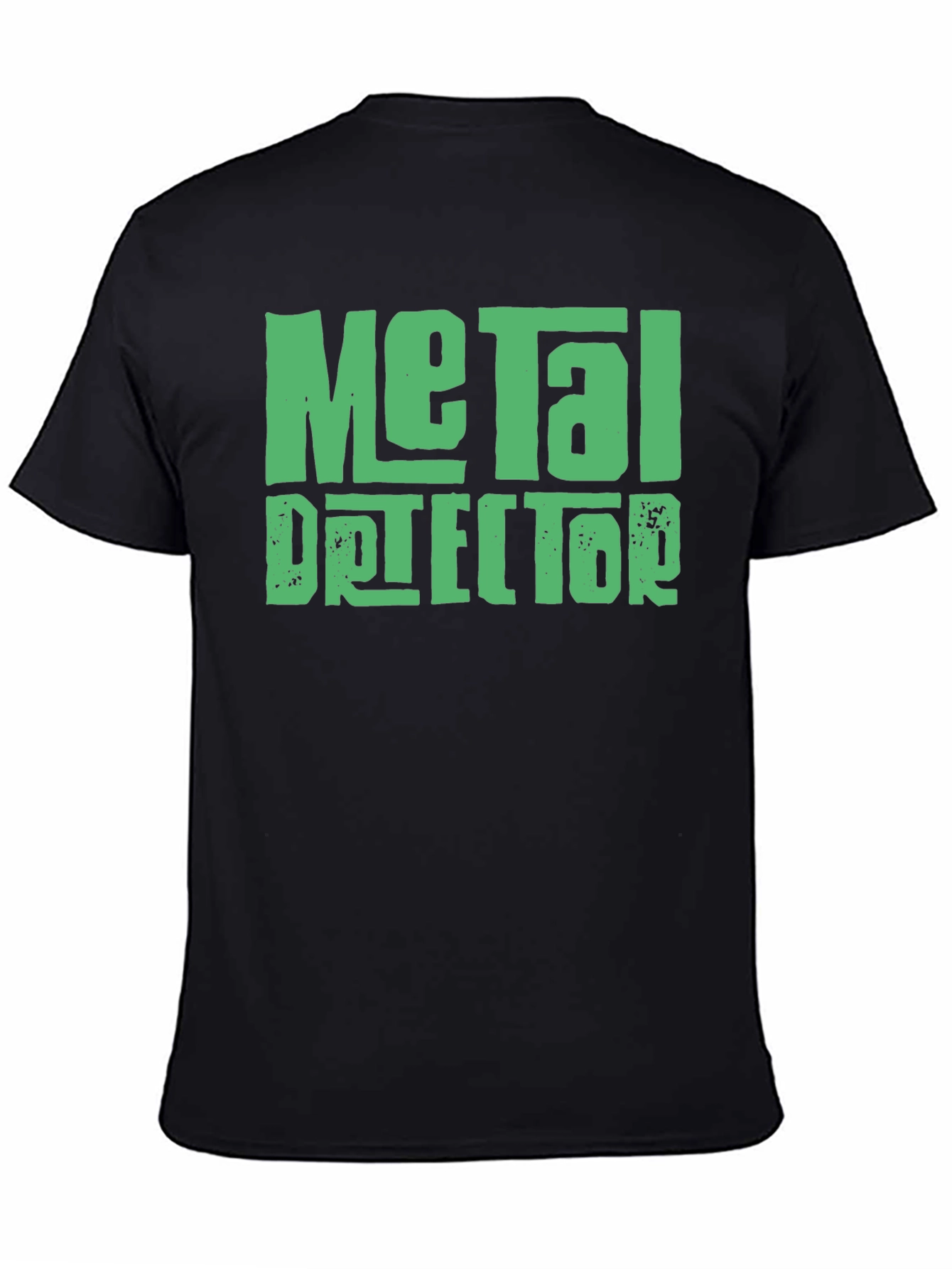 Metal Detector Graphic Tee - Black T-Shirt