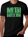 Metal Detector Graphic Tee - Black T-Shirt