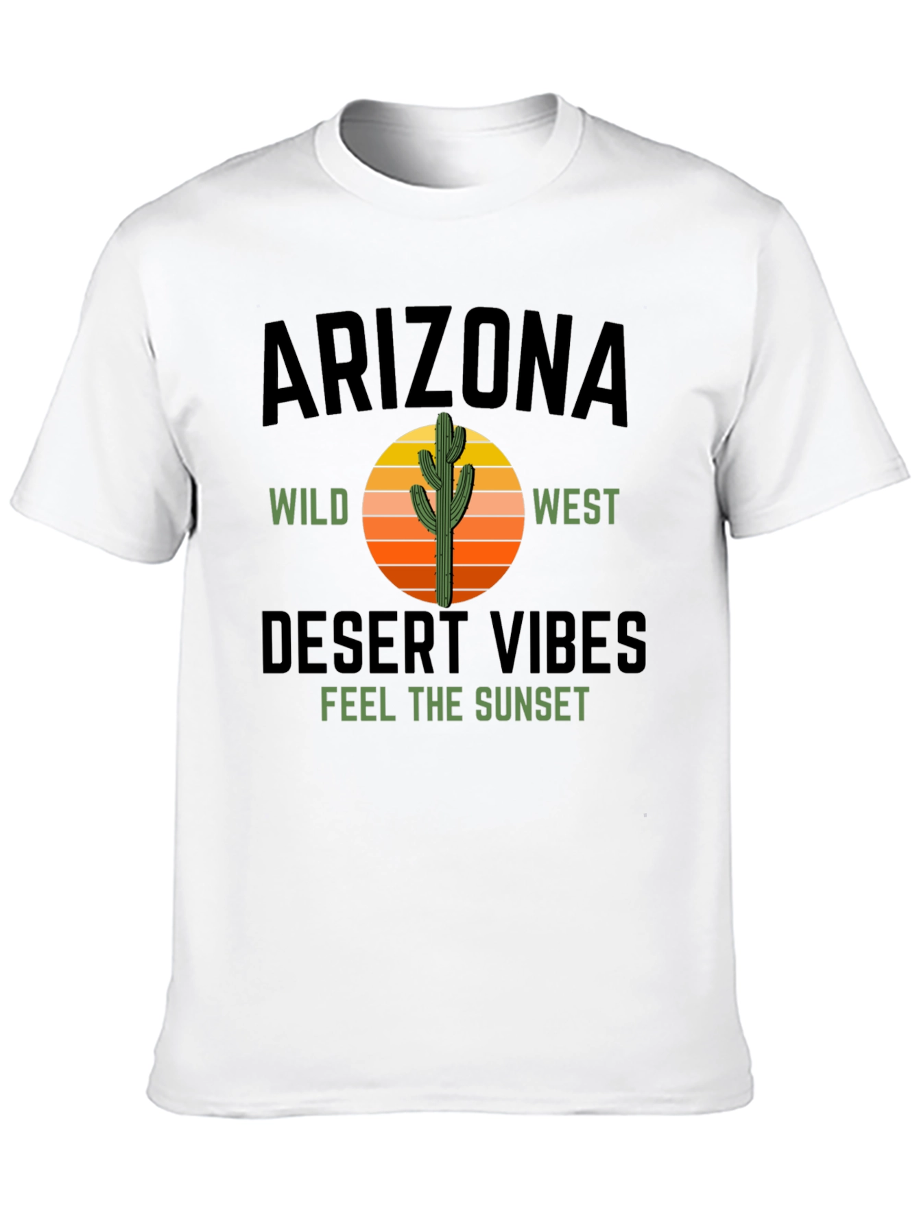 Arizona Desert Vibes Graphic Tee - Black
