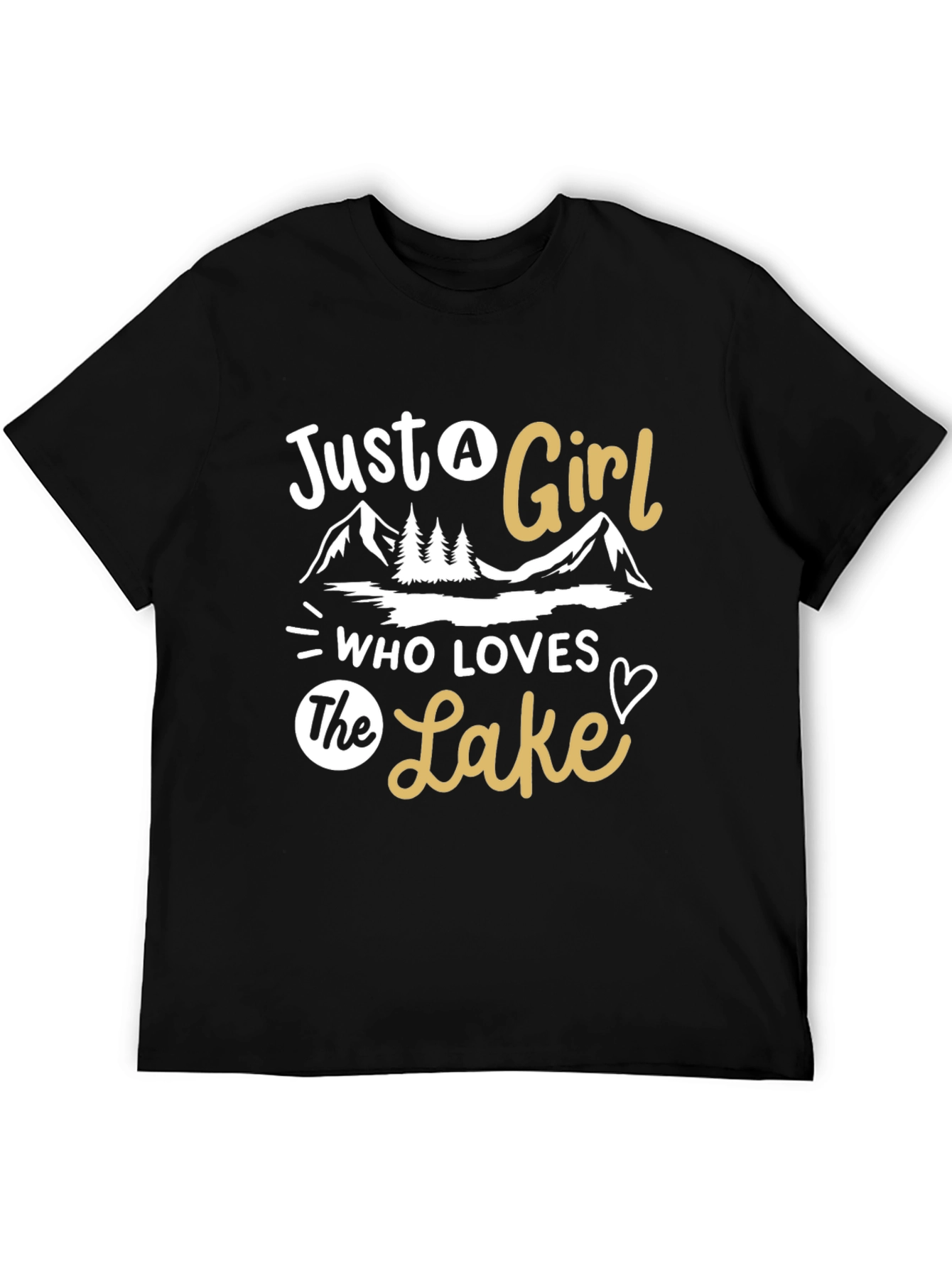 Lake Lover T-Shirt - Just A Girl Who Loves The Lake