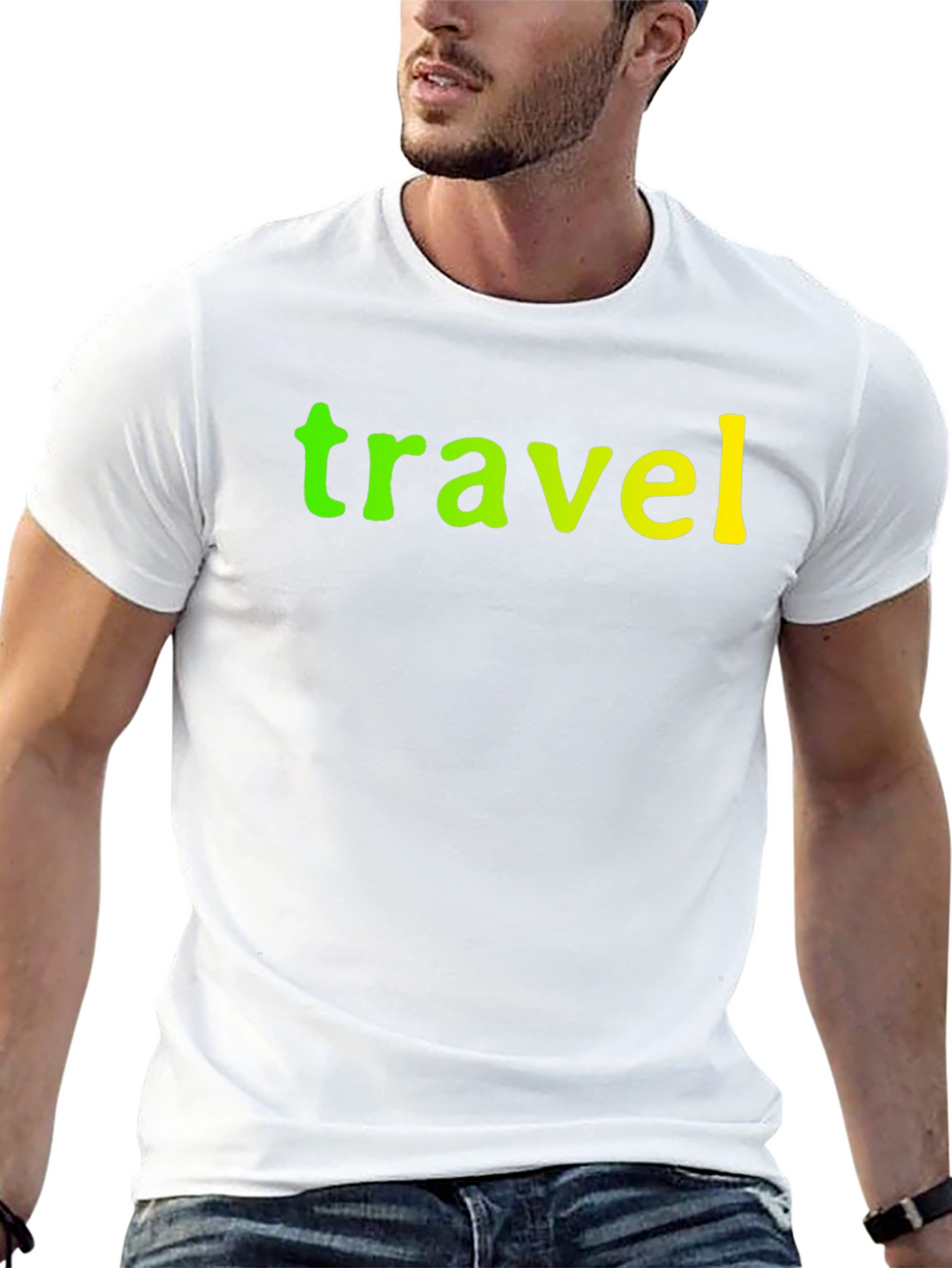 Travel Graphic Tee - Black
