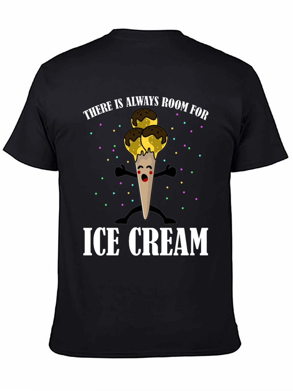 Ice Cream Graphic T-Shirt - Always Room!