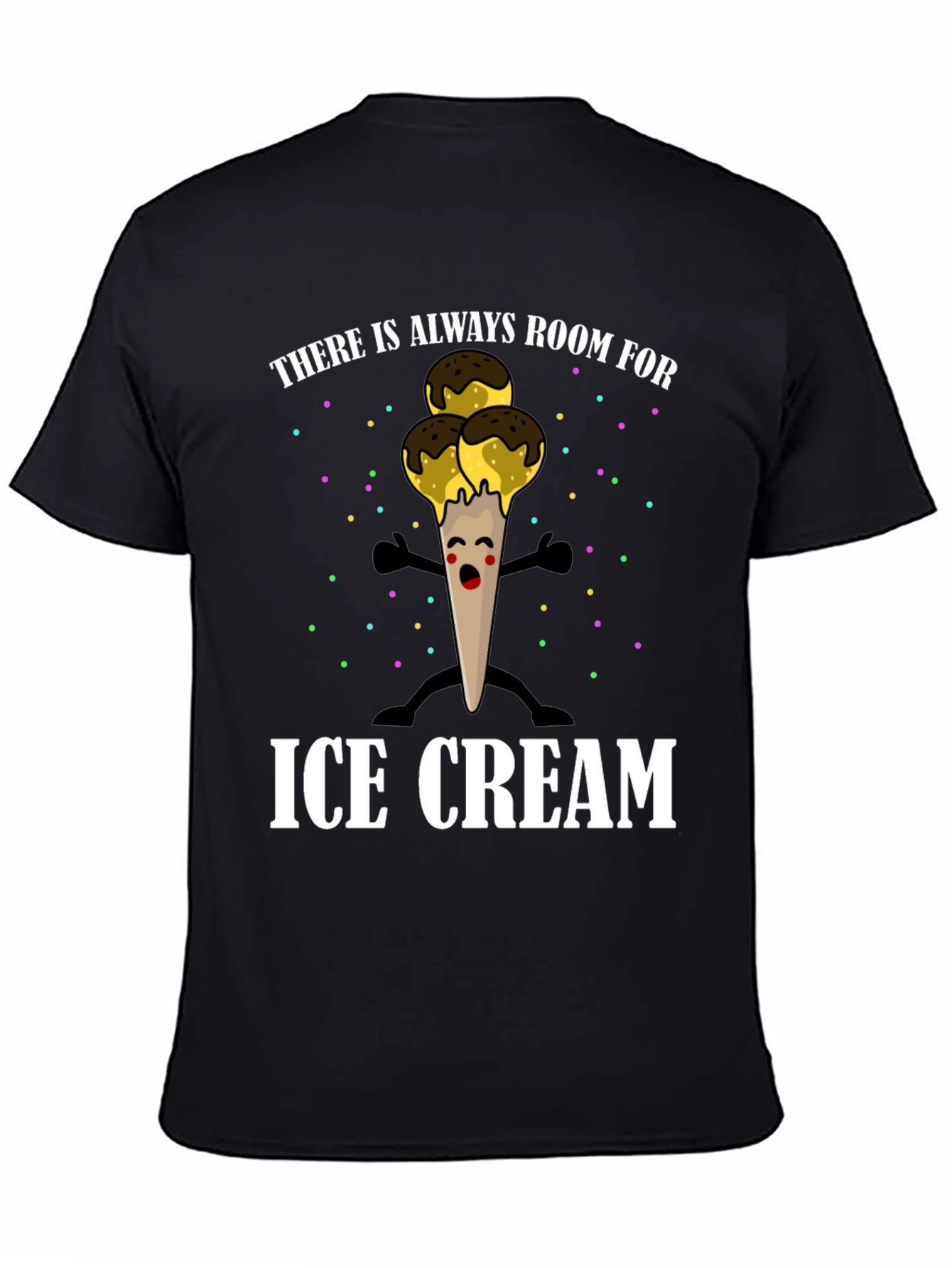 Ice Cream Graphic T-Shirt - Always Room!