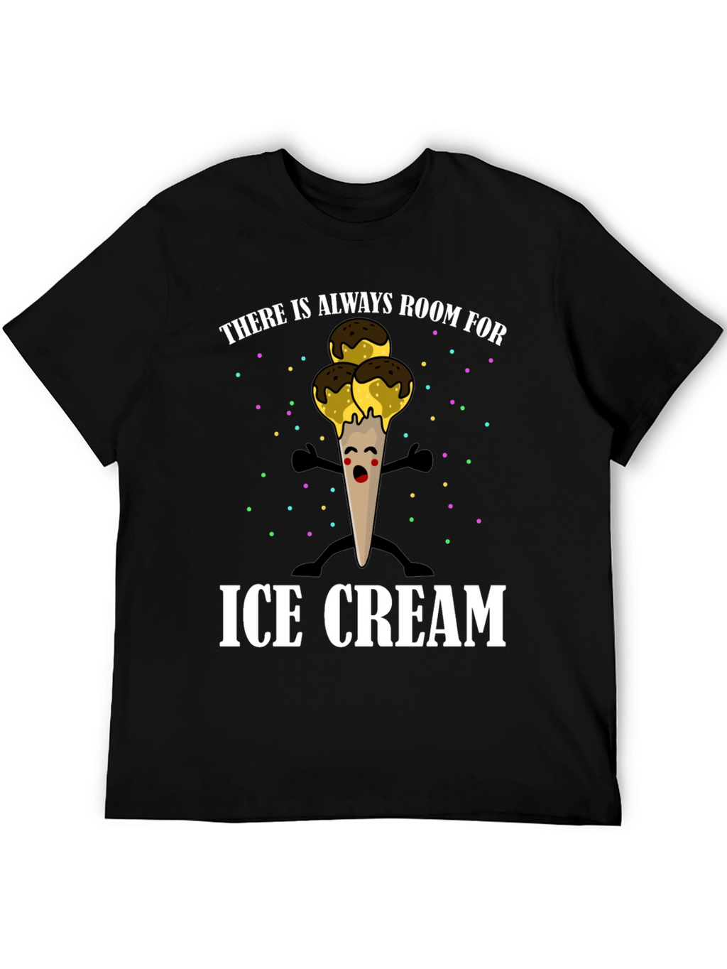 Ice Cream Graphic T-Shirt - Always Room!