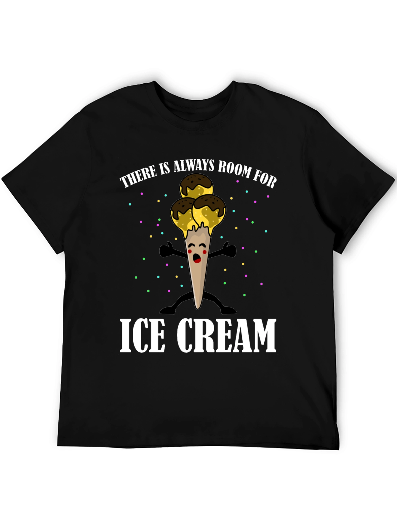 Ice Cream Graphic T-Shirt - Always Room!