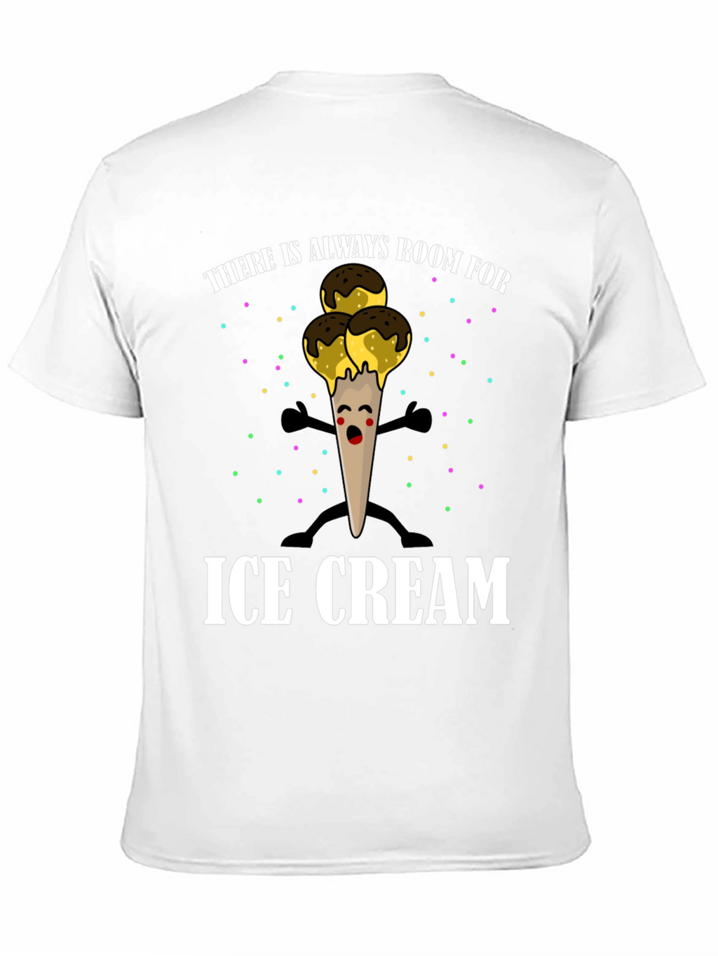 Ice Cream Graphic T-Shirt - Always Room!