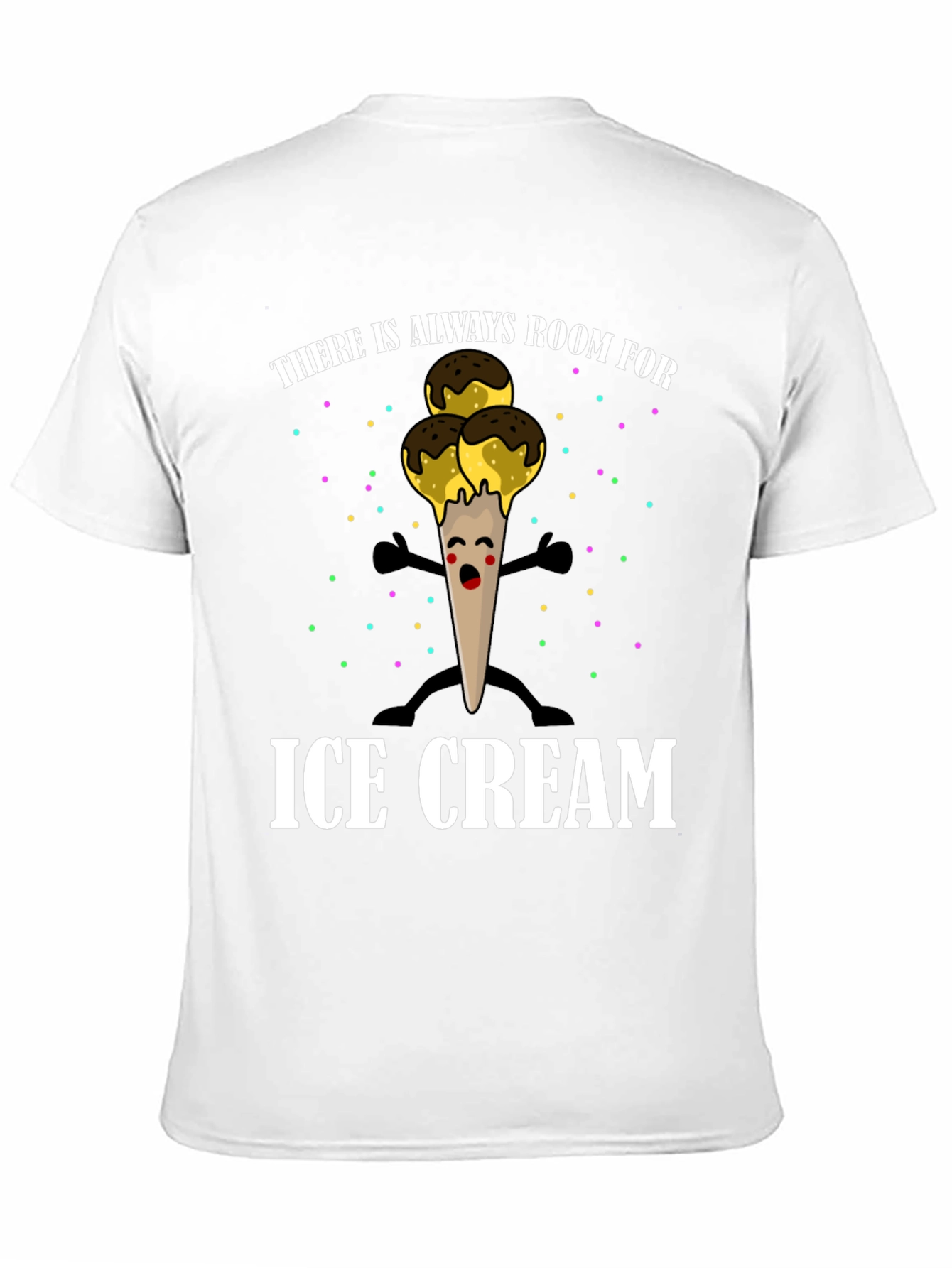 Ice Cream Graphic T-Shirt - Always Room!