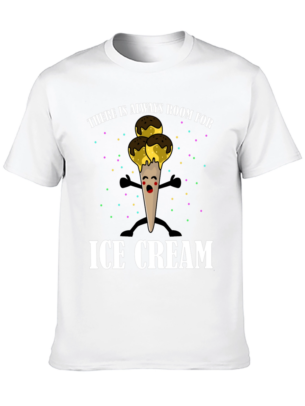 Ice Cream Graphic T-Shirt - Always Room!