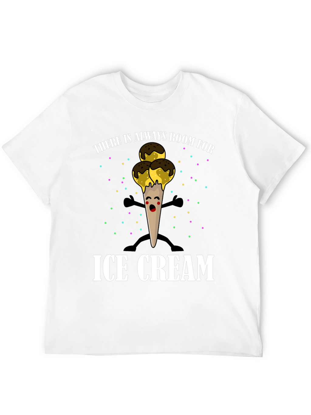 Ice Cream Graphic T-Shirt - Always Room!