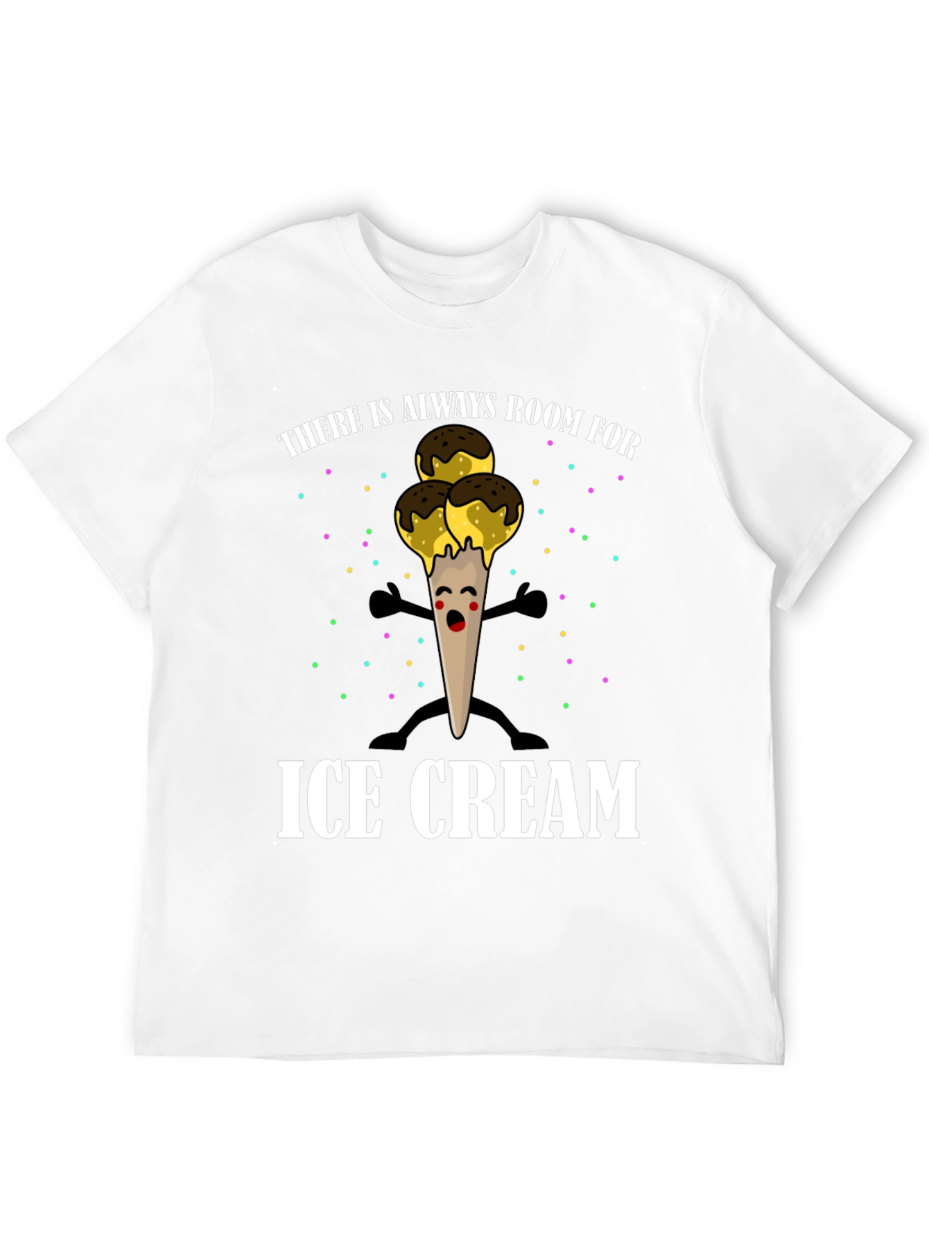 Ice Cream Graphic T-Shirt - Always Room!