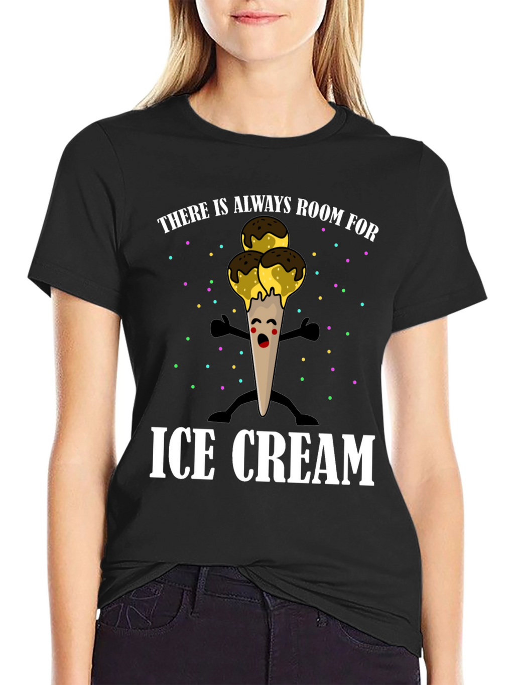 Ice Cream Graphic T-Shirt - Always Room!