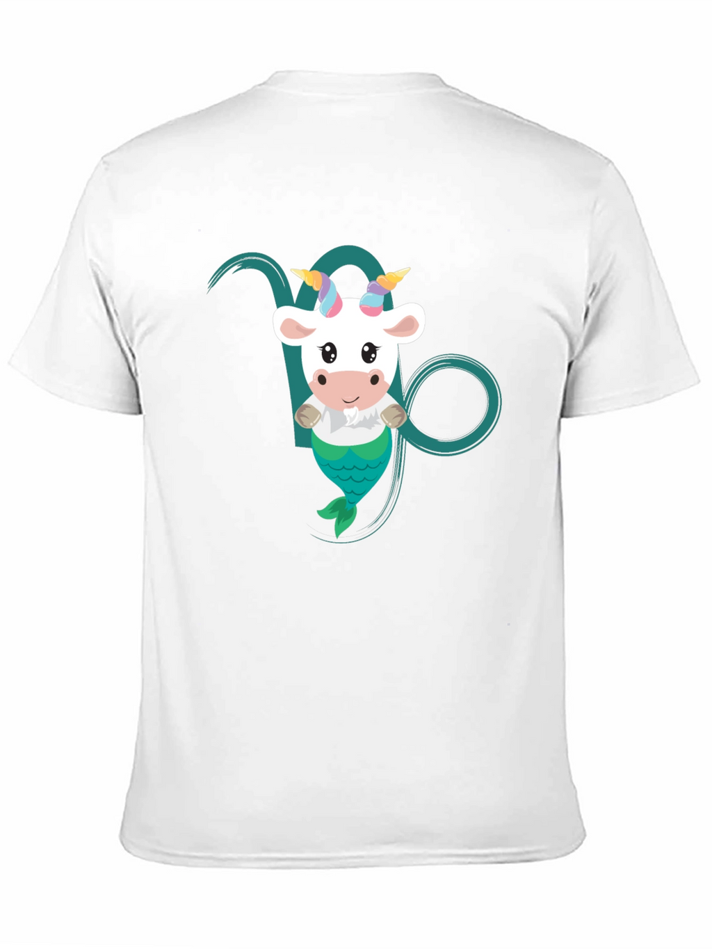 Capricorn Mermaid Goat T-Shirt