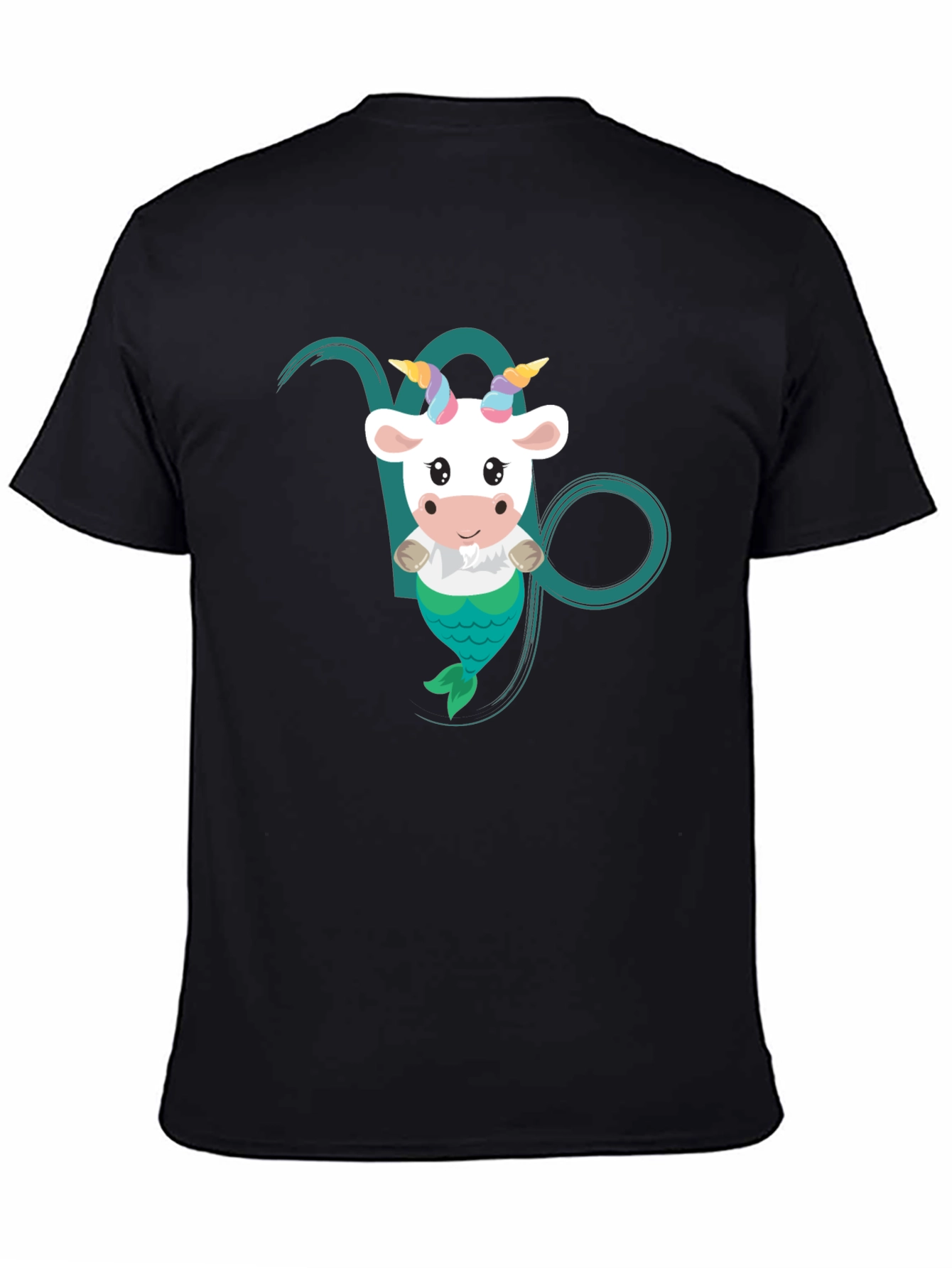 Capricorn Mermaid Goat T-Shirt