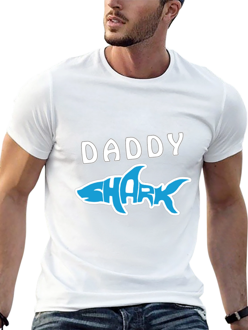 Daddy Shark T-Shirt - Perfect for Fathers Day