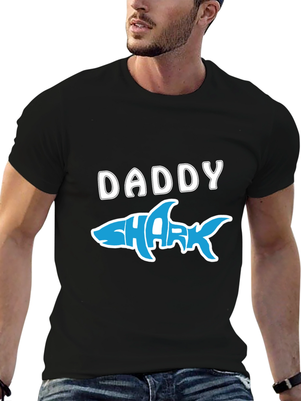 Daddy Shark T-Shirt - Perfect for Fathers Day