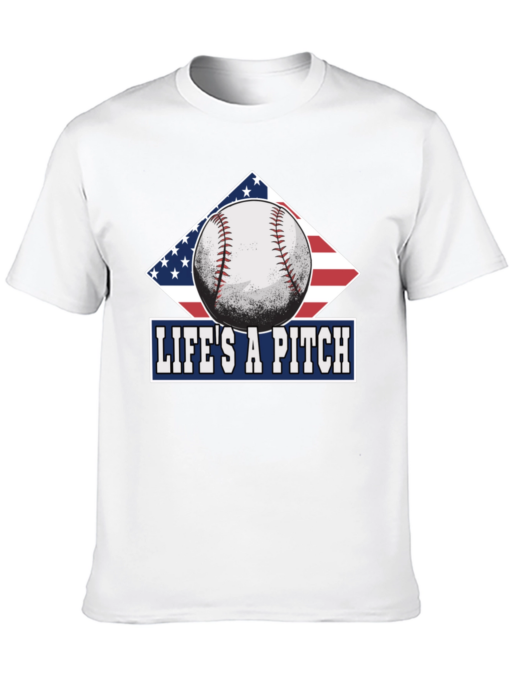 Lifes A Pitch Baseball T-Shirt