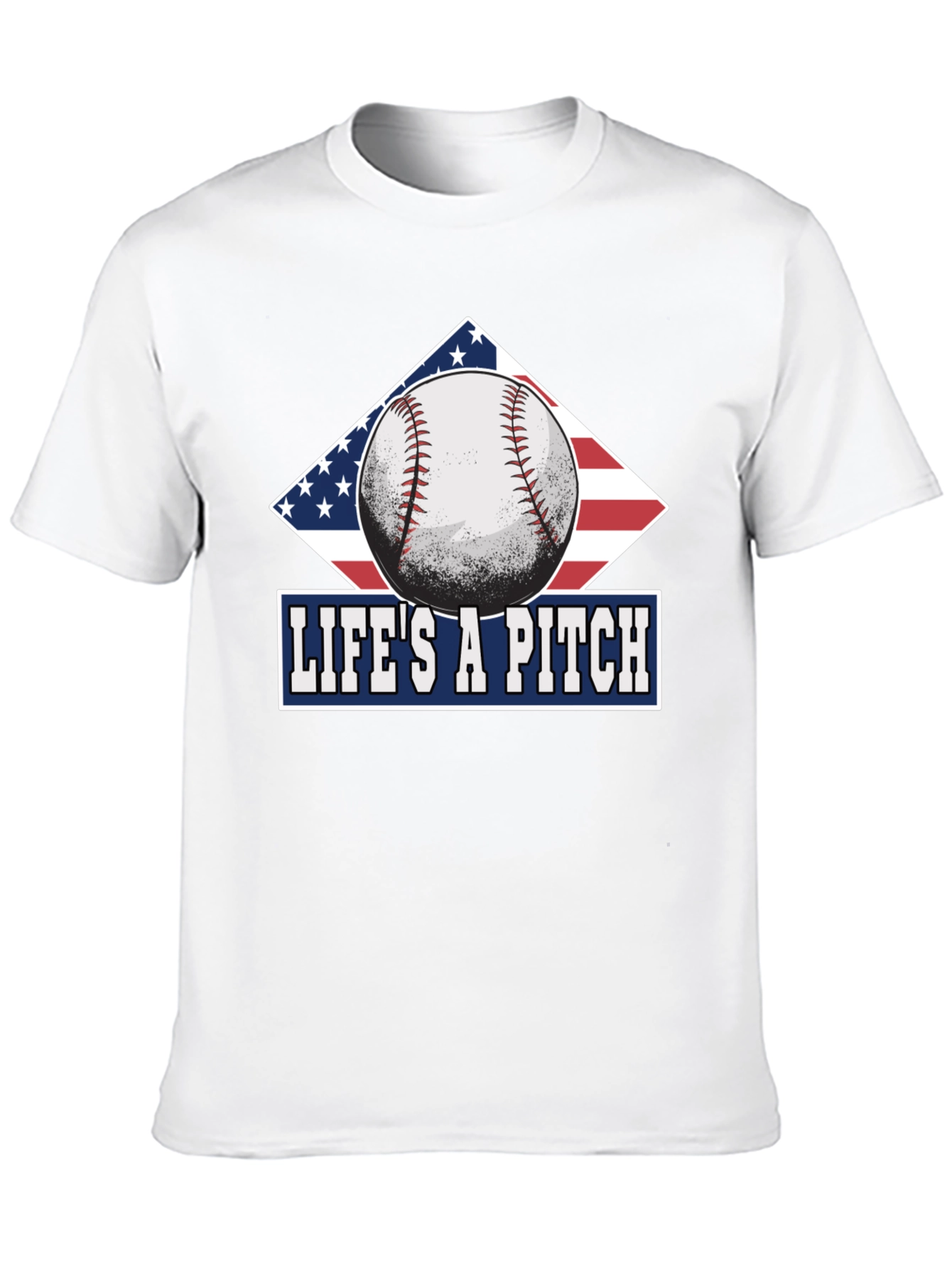 Lifes A Pitch Baseball T-Shirt