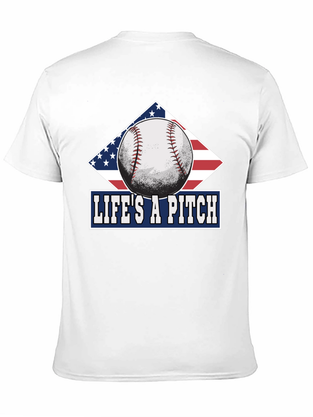 Lifes A Pitch Baseball T-Shirt