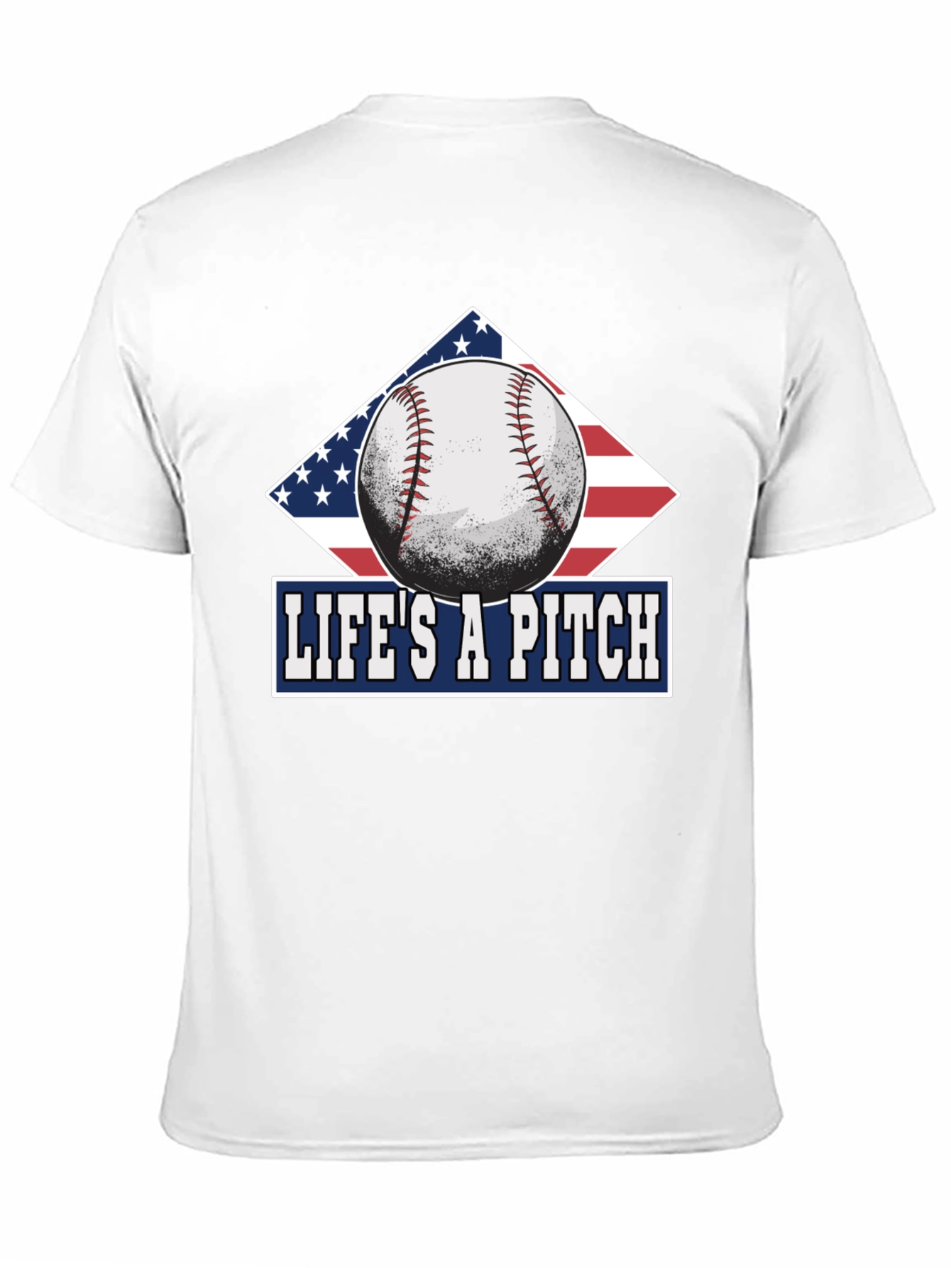 Lifes A Pitch Baseball T-Shirt