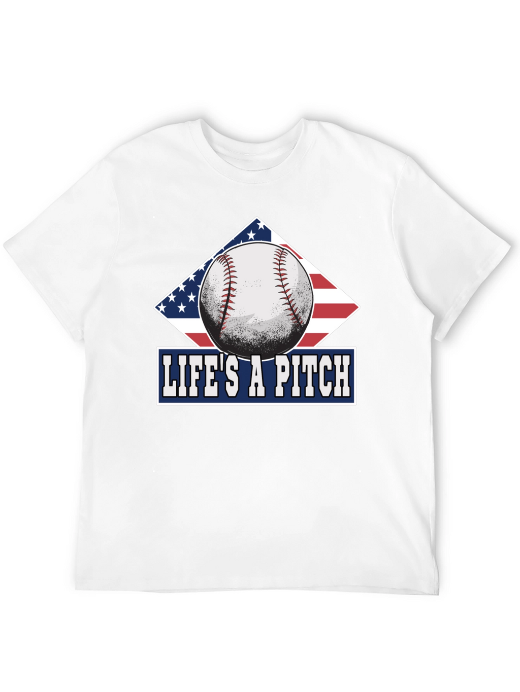 Lifes A Pitch Baseball T-Shirt
