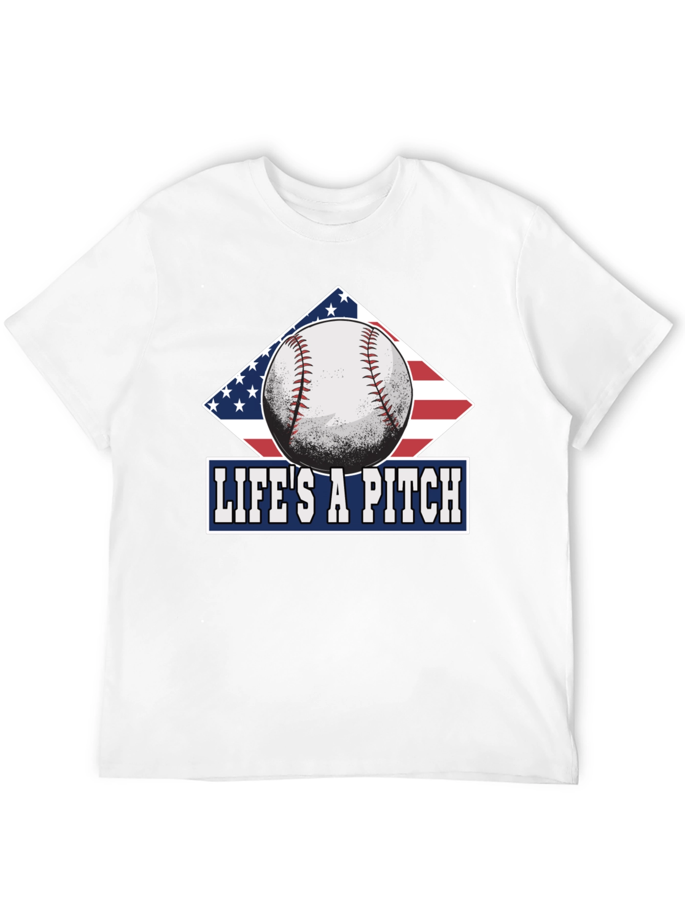 Lifes A Pitch Baseball T-Shirt