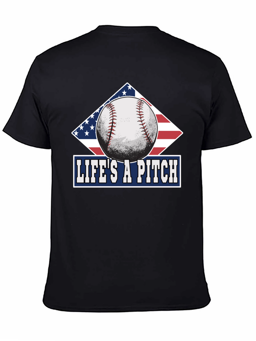 Lifes A Pitch Baseball T-Shirt