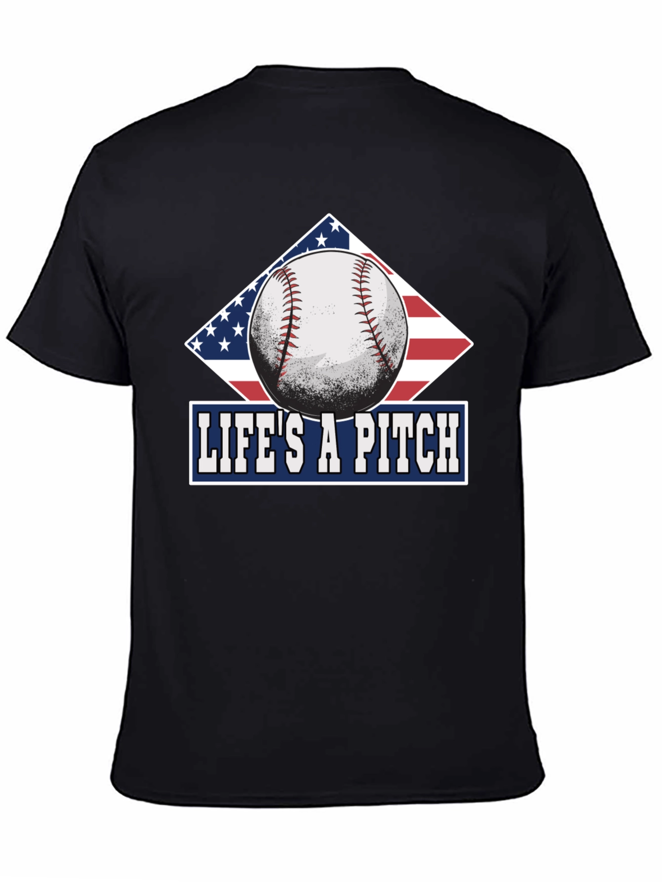 Lifes A Pitch Baseball T-Shirt