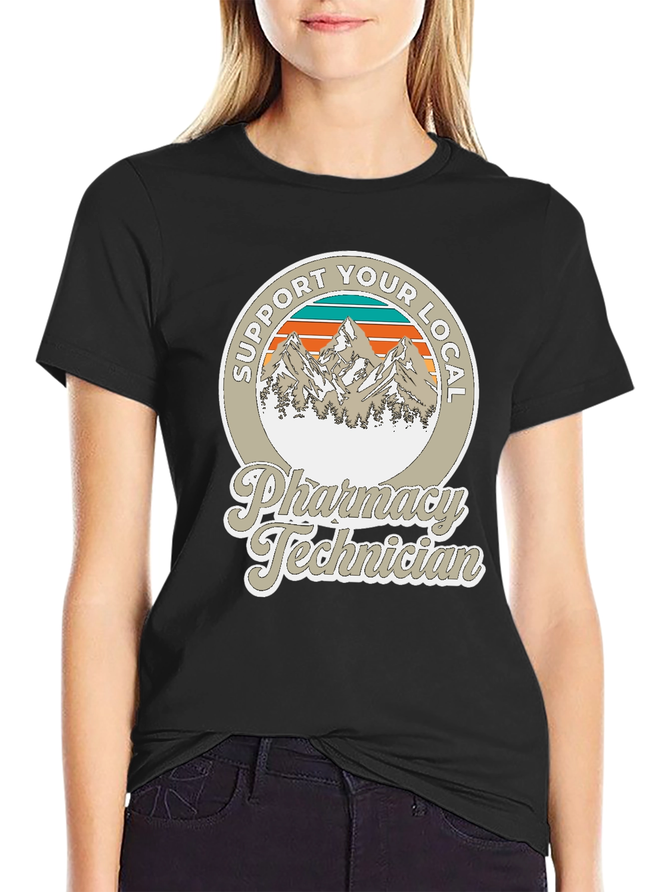 Support Your Local Pharmacy Technician T-Shirt