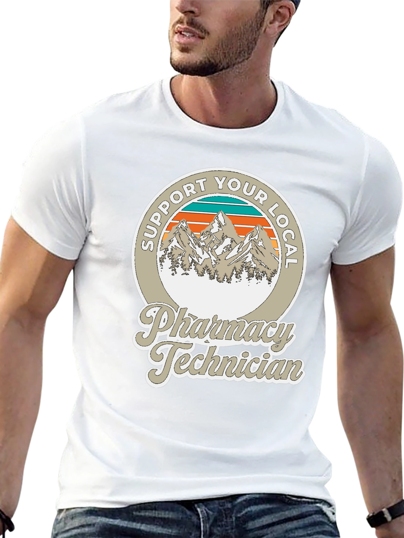 Support Your Local Pharmacy Technician T-Shirt