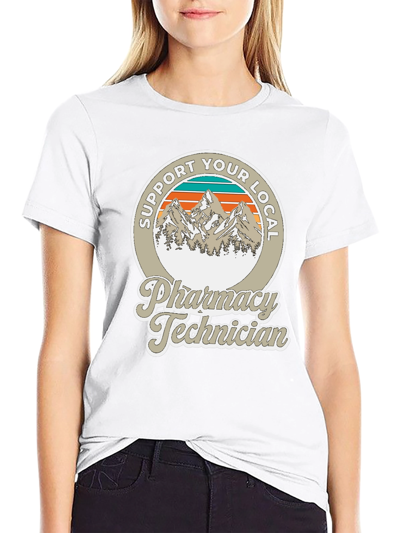Support Your Local Pharmacy Technician T-Shirt