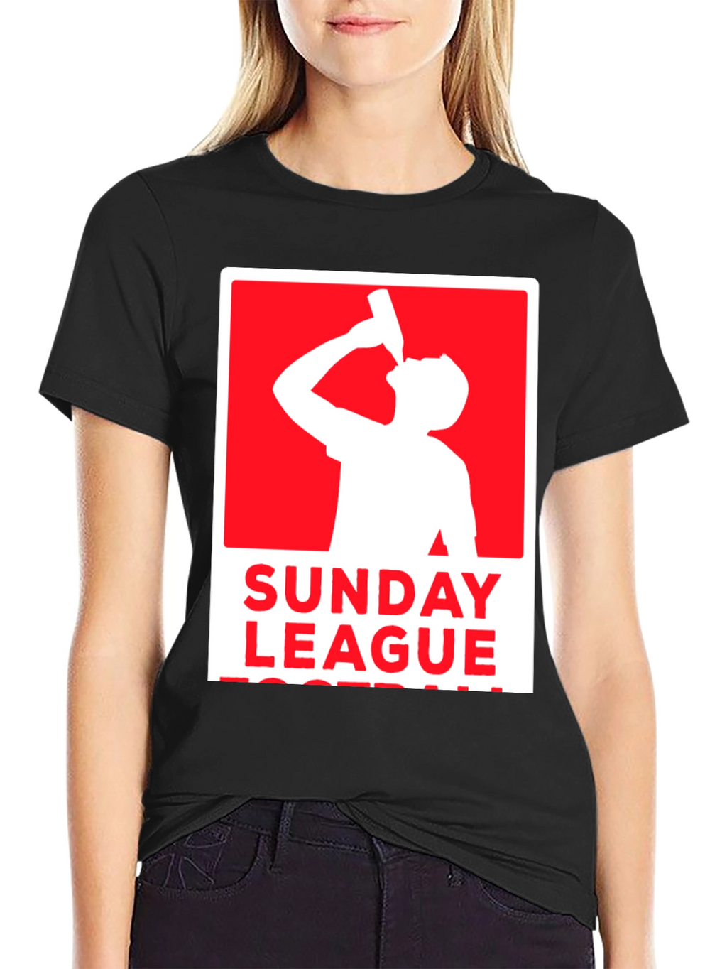 Sunday League Football T-Shirt - Novelty Drinking Design
