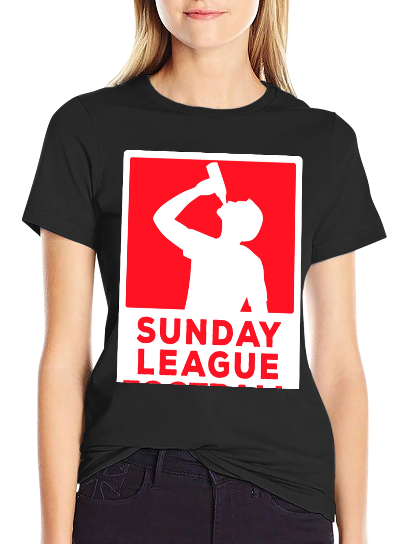 Sunday League Football T-Shirt - Novelty Drinking Design