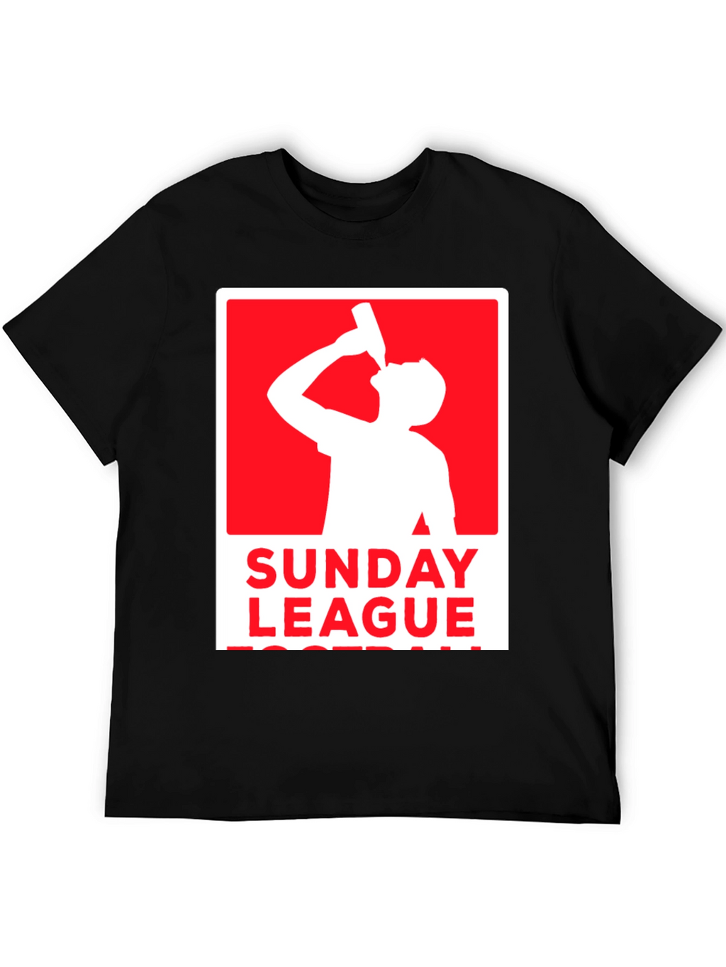 Sunday League Football T-Shirt - Novelty Drinking Design