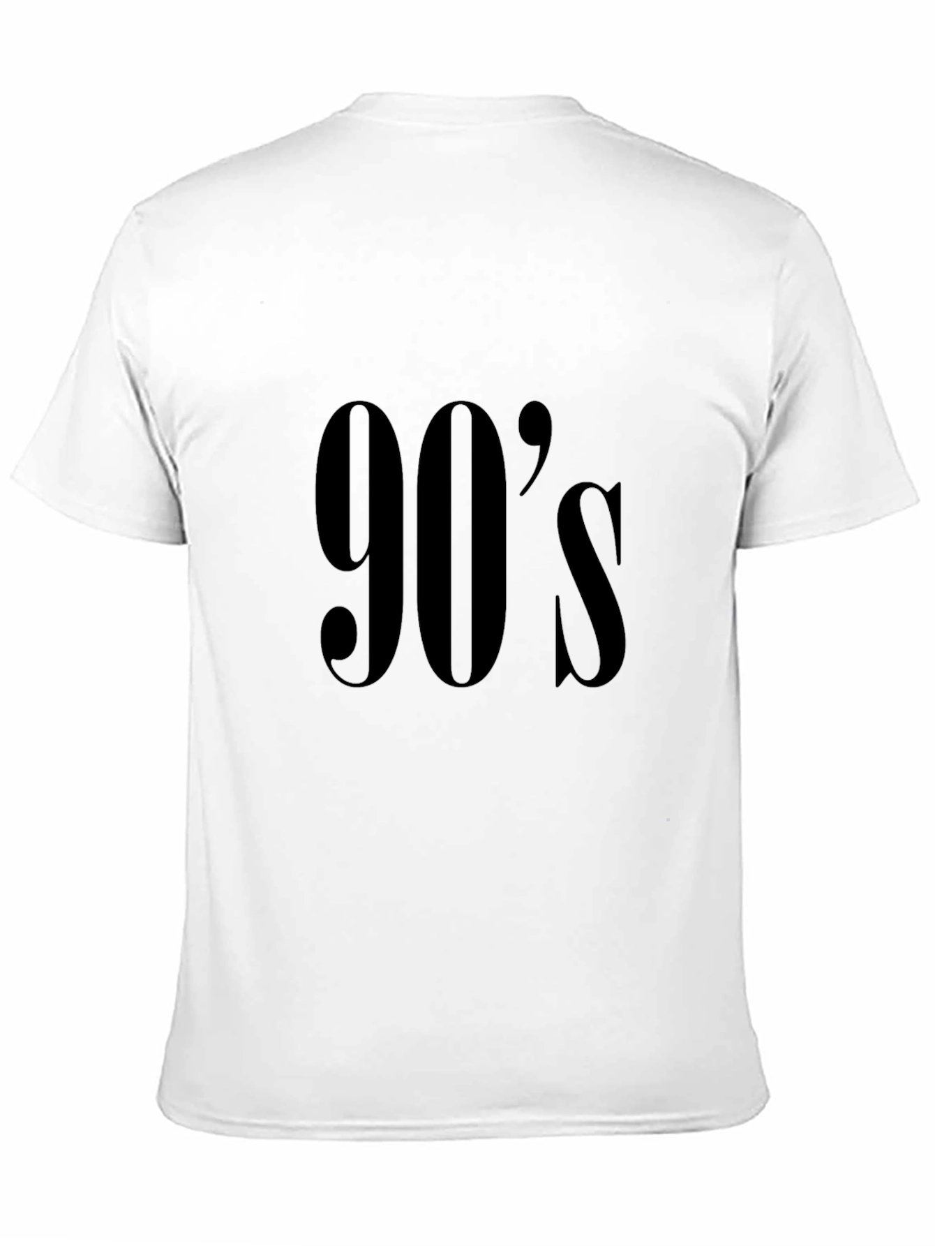 90s Throwback Black Graphic Tee