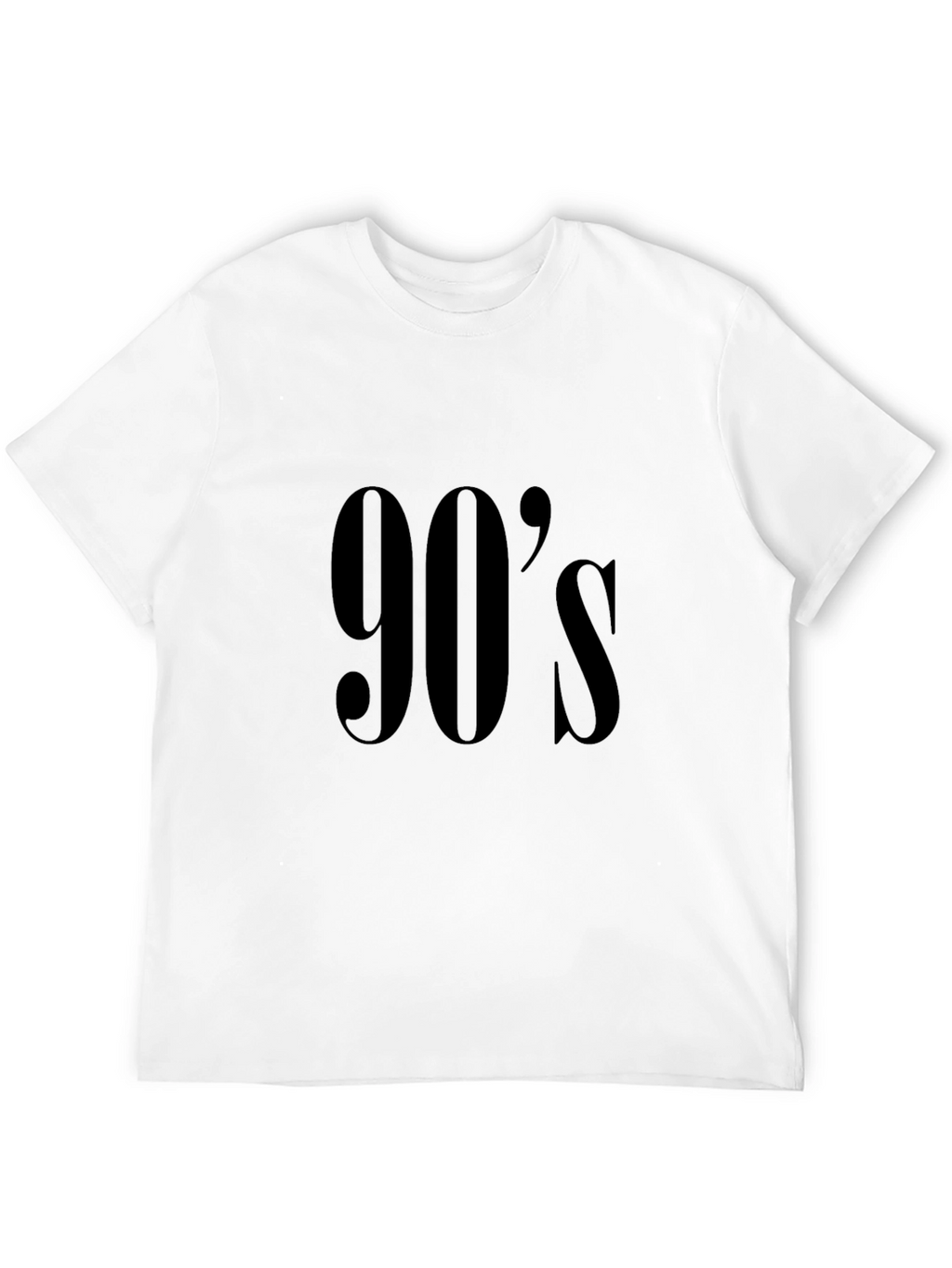 90s Throwback Black Graphic Tee
