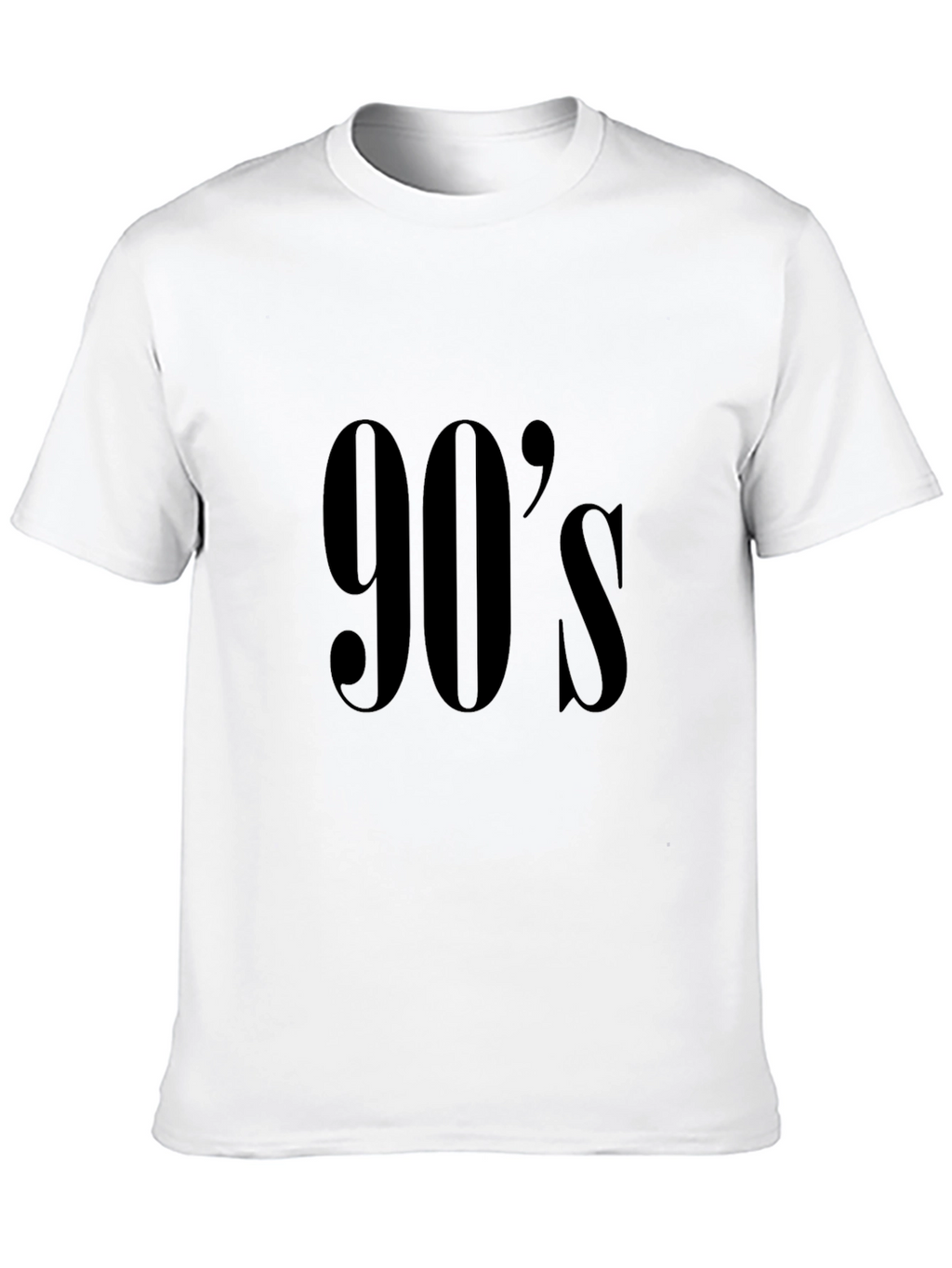 90s Throwback Black Graphic Tee