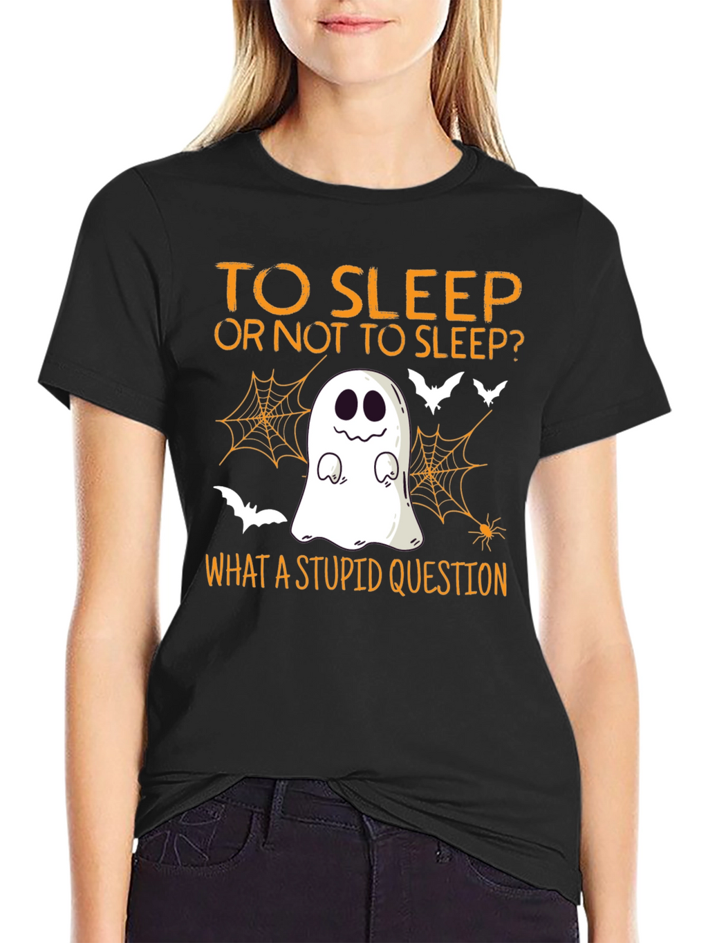 Halloween Ghost Sleep T-Shirt