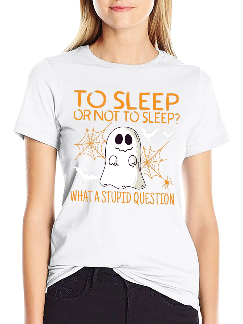Halloween Ghost Sleep T-Shirt