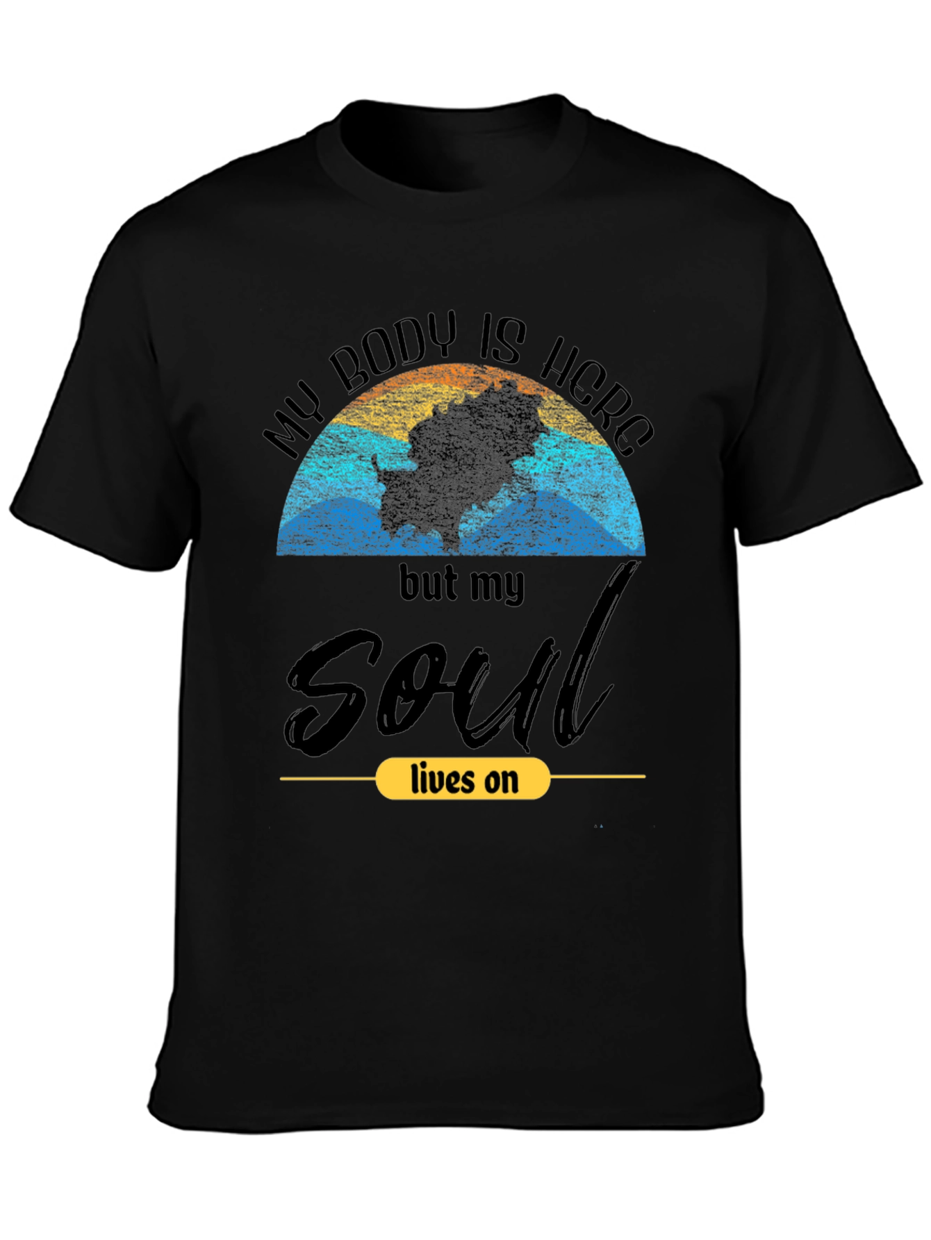 Soul Lives On Graphic Tee - Trendy Unisex T-Shirt
