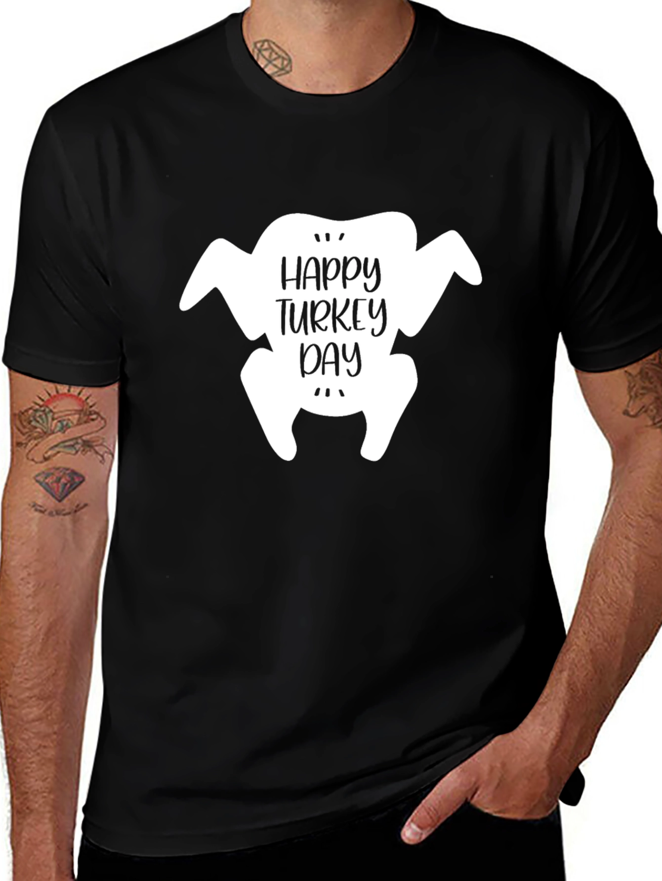Happy Turkey Day Graphic Tee