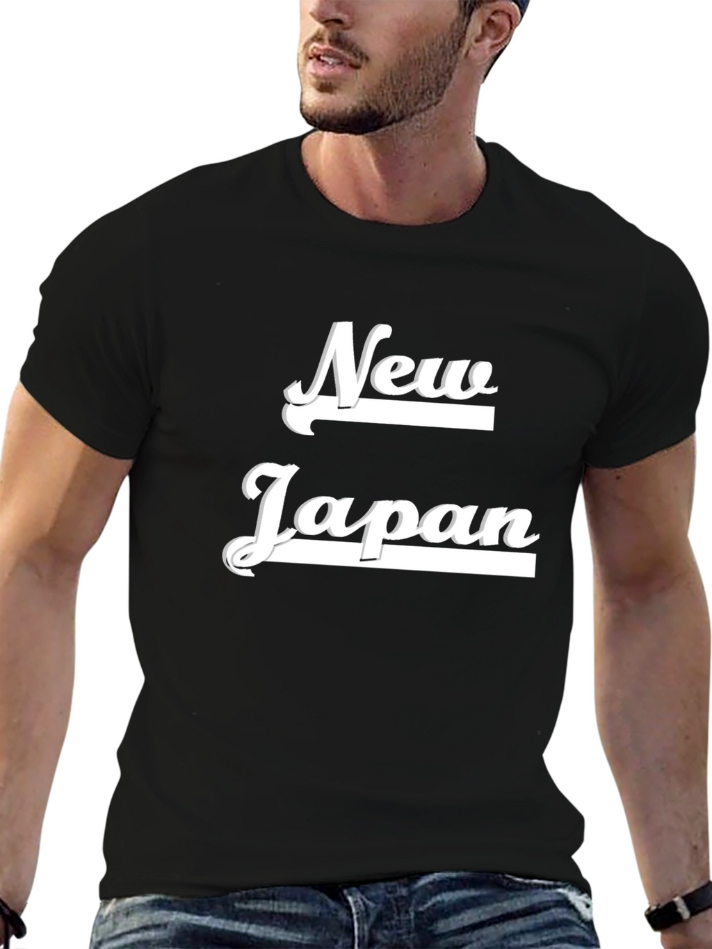 New Japan Graphic T-Shirt - Black