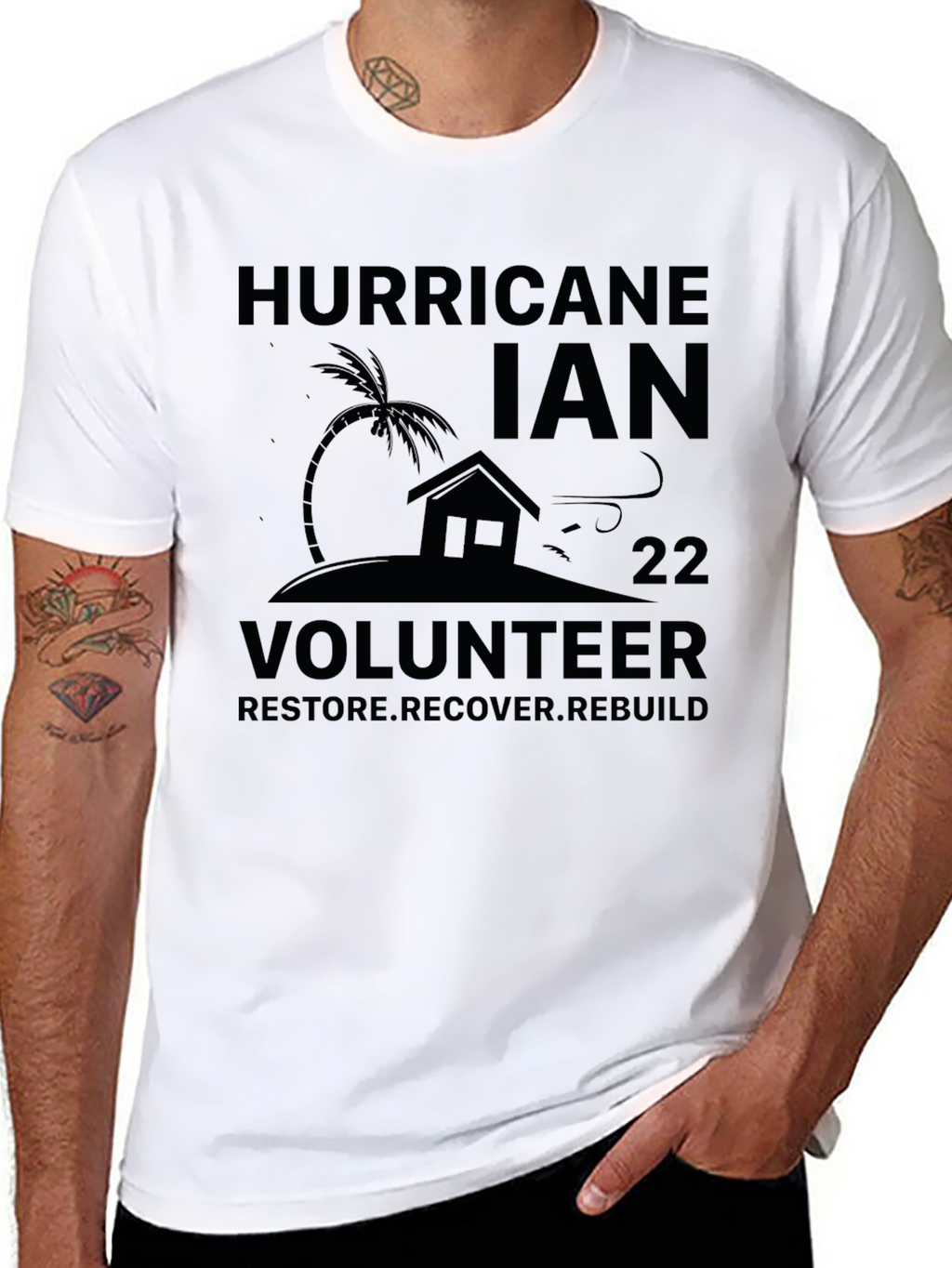 Hurricane Ian Volunteer T-Shirt